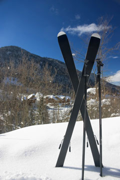 skiing equipment